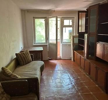 2 комнаты, 43 м², ул. Боконбаева / Гоголя 104 серия, 3 этаж, Косметический ремонт