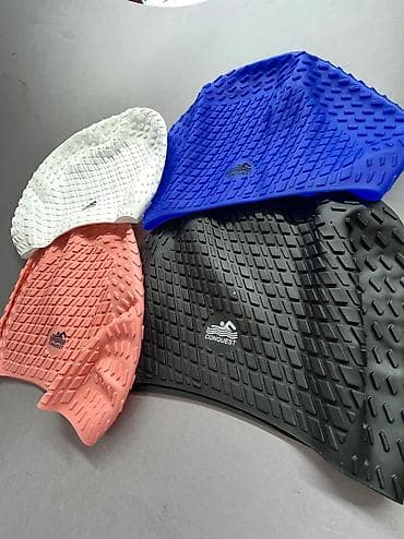 шапке: Шапки для плавания Conquest 
100% силикон
Размер: универсальный — 2