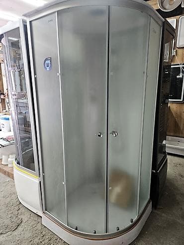 Сантехника: Душевая кабина Полукруглая, Покрытие: Тонированное — 5