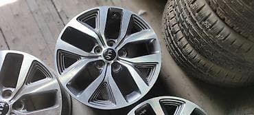 k5 диски: Литые Диски R 17 Kia, Комплект, отверстий - 5, Б/у — 5