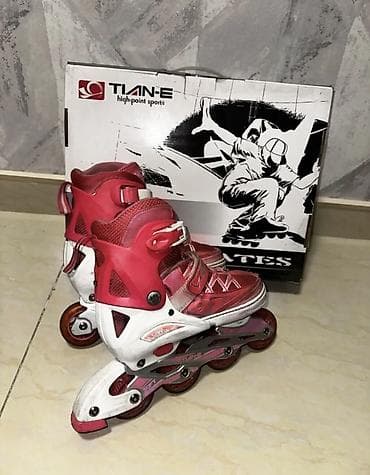 Коньки: Роликовые коньки TIAN-E - Размерный диапазон: 35–38 увеличивается и — 1