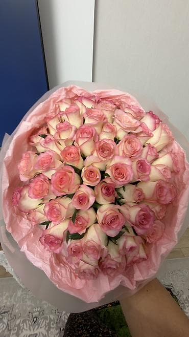 атласные розы: СРОЧНО 🌹 51 роза сатылат. Жаңы, кооз букет. 📍 Ош 📩 Жеке билдирүүгө — 1