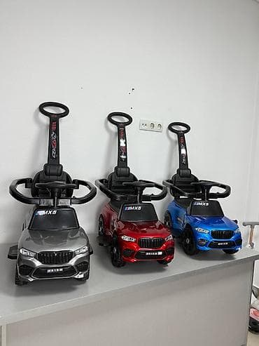 форма волейбол: Каталки-машинки детские с ручкой-толкателем IMX5 - Тип: детская — 1