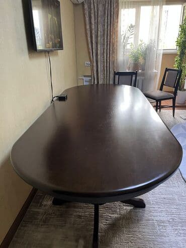 купить бу стол: Стол б/у, состояние идеальное, цвет венге. Длина 2,5м ширина 1,10 — 2