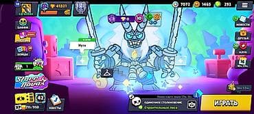 samsung а21: Аккаунт Brawl Stars - Трофеи: 41к - Гемы: 290+ - Бойцов:91 full — 1