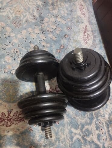 Мячи: Классные гантельи для тренировок как новый — 2