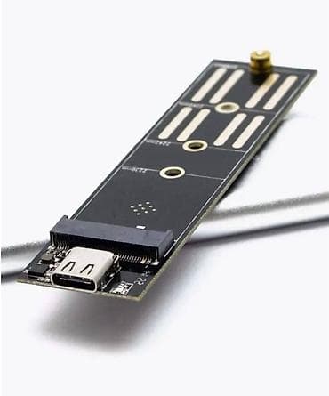 any cast: Кейс-адаптер для SSD USB 3.1 Type‑C — M.2 (NGFF) SATA - Подходит — 5