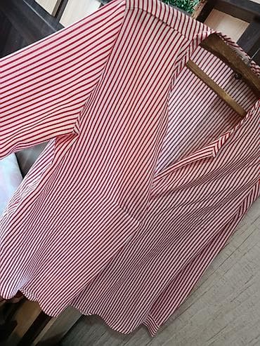 Рубашка, Классическая модель, Оверсайз, В полоску