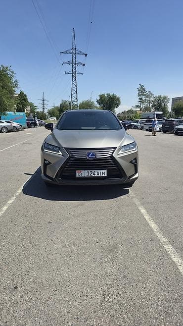 lexus rx 2008: Lexus RX: 2017 г., 3.5 л, Автомат, Гибрид, Внедорожник — 1