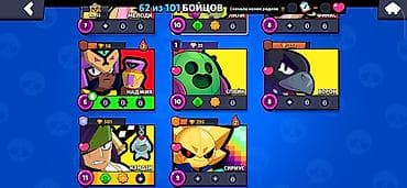 a03 core: Игровой аккаунт Brawl Stars Основные параметры: - Путь к славе: 16 — 10