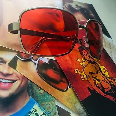 технические серебро: Солнцезащитные очки очки, Унисекс, Прямоугольные, Линзы поляризованные, Новый — 4