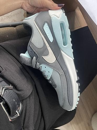 найк айр макс: Мужские кроссовки, 42, 42.5, Nike, Новый, цвет - Серый — 1