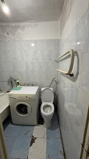 osh flat: 2 комнаты, 46 м², Юбилейка 104 серия, 3 этаж, Старый ремонт — 2