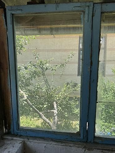 Готовое деревянное окно, Тип окна: Стандартные, Декоративные особенности: Декоративный переплет, Б/у, Без установки, Без рассрочки — 2
