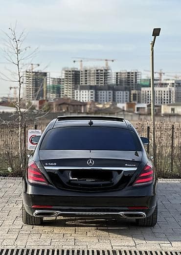 16 на мерс: Mercedes-Benz S-Class: 2018 г., 4 л, Автомат, Бензин, Седан — 5