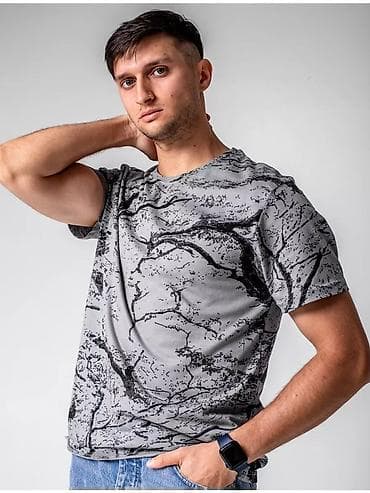 футболка с длинными рукавами: Мужская футболка оптом - Материал: 100% хлопок — мягкий, дышащий — 2