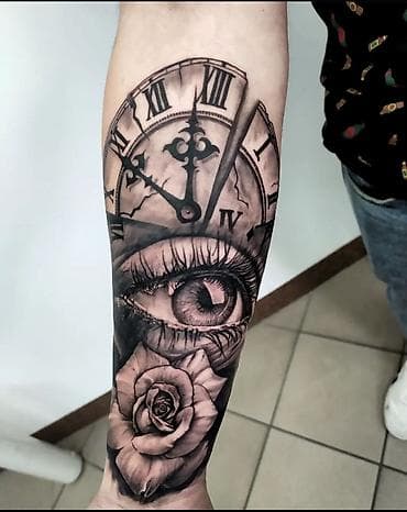 art sity: Создание эскиза, Цветные татуировки, Черно-белые татуировки | Консультация — 10