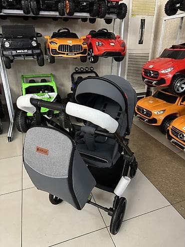 nike tech fleese: Прогулочная коляска NEW LUX (серый) - Лёгкая и маневренная рама с — 1