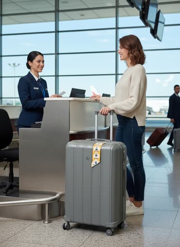 Комплект чемоданов MCS 
(большой +ручная кладь)
Производство Турции