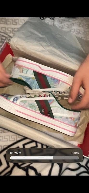 nike react: Кроссовки, 36, 36.5, Gucci, Б/у — 3