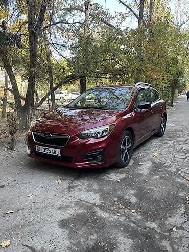 Транспорт: Subaru Impreza: 2017 г., 2 л, Вариатор, Бензин, Универсал — 2