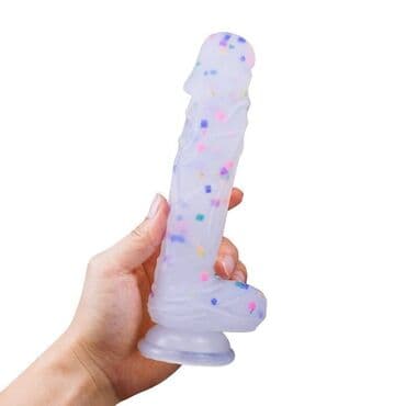 сексшоп loveshop бишкек: Фаллоимитатор реалистичный Dildo изготовлен из силикона. - Благодаря — 1