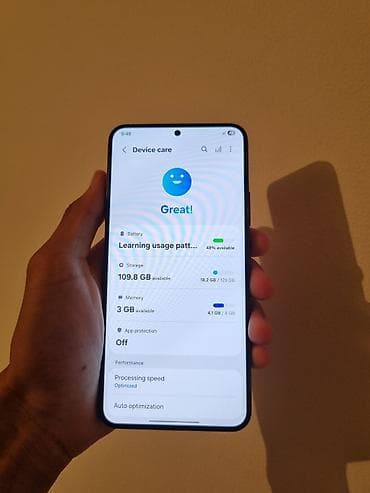27 дюйм: Samsung Galaxy S22 Plus, Колдонулган, 128 ГБ, түсү - Кара, 2 SIM — 3