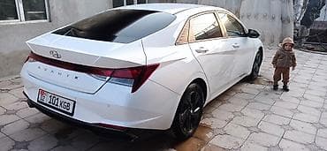 235 55 р18: Hyundai Avante: 2021 г., 1.6 л, Автомат, Гибрид, Седан — 3