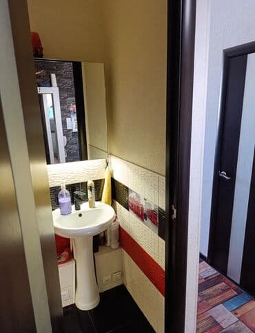 сниму квартира город ош: 2 комнаты, 52 м², 106 серия, 7 этаж, Евроремонт — 9