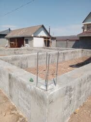 строительство фундамента частного дома: Дома 3-5 лет опыта — 18