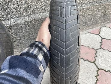 резина для скутера: Продаю шины для мотоцикласостояние как на фото. Передний 110/80/17 — 3