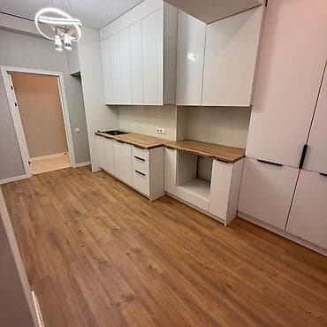 Квартиры: 1 комната, 36 м², Асанбай мкр Элитка, 13 этаж, Дизайнерский ремонт — 1