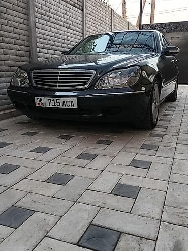 Продажа авто: Mercedes-Benz S-Class: 2002 г., 3.2 л, Автомат, Бензин, Седан — 2