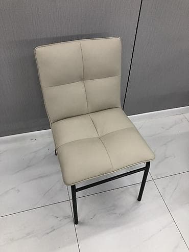 стулья железные: Стул для кухни, Железо, цвет - Бежевый — 1