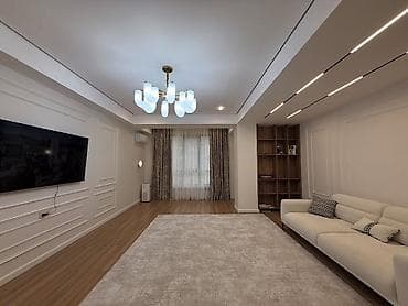 Квартиры: 2 комнаты, 99 м², Ала-Арча ТРЦ Элитка, 11 этаж, Дизайнерский ремонт — 8