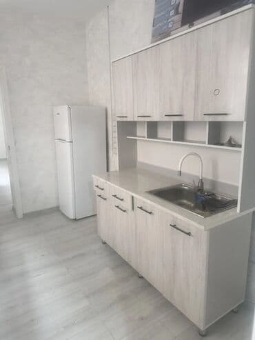 ош квартира на долгий срок: 1 комната, Агентство недвижимости, Без подселения, С мебелью частично — 1