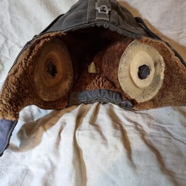 дополнительные приборы: Шлем лётчика .1948- год . Б/у . Антикварный раритет . СССР — 7