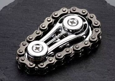купить бейблейды: Необычный спиннер, выполненный в виде велосипедной цепи. Изготовлен из — 4