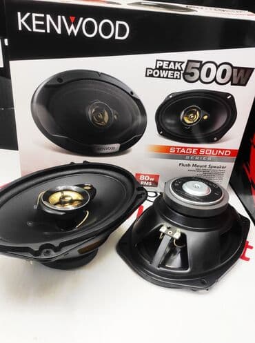 кенвуд: KENWOOD KFC-S6976EX Серия STAGE SOUND, оригинальные динамики размером — 4
