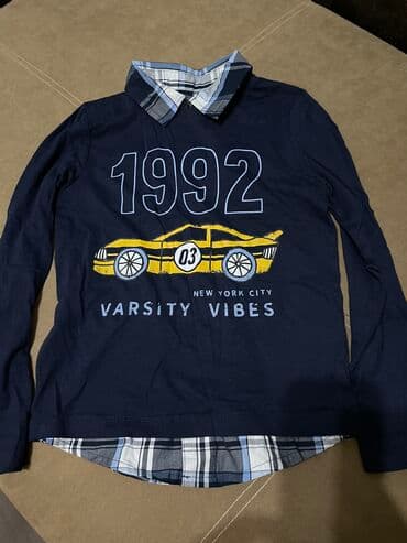 Рубашка, цвет - Синий, Новый at lalafo.kg Рубашка, цвет - Синий, Новый