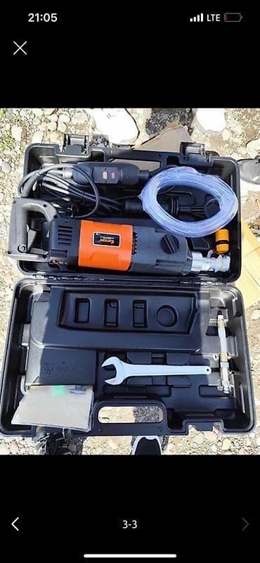 Алмазная дрель Cayken SCY-26/3EBM-II в кейсе Профессиональная