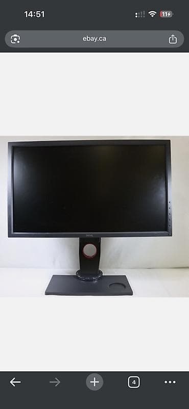 дешёвые мониторы: Монитор, Benq, Б/у, LCD, 23" - 24" — 1