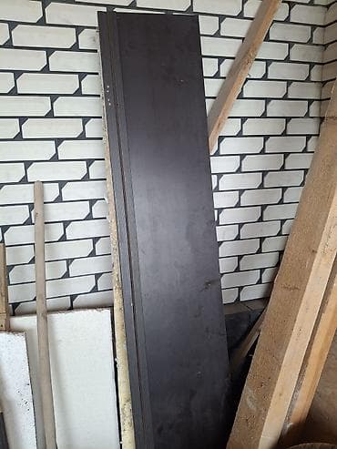 откосы для окон: Межкомнатные двери, комплект - Полотно цвета венге/темный орех с — 2