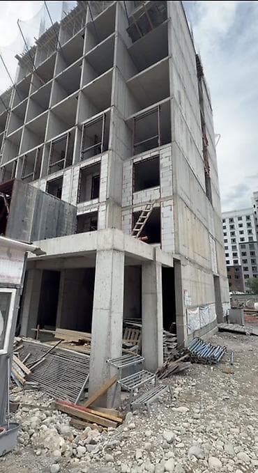 квартиры токолдош: 2 комнаты, 53 м², Элитка, Технопарк Элитка, 7 этаж, ПСО (под самоотделку) — 2