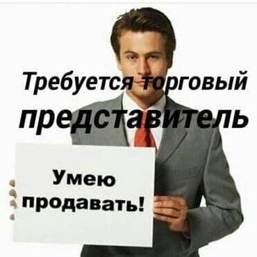 требуется расклейщик: Требуется торговый агент по городу Бишкек. ( в экипаж с водителем на — 1