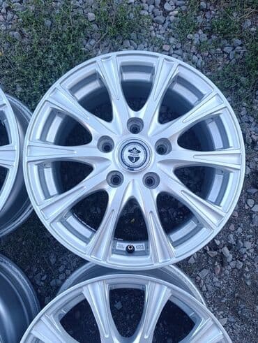 купить диск на машину: Куйма Дисктер R 15 Weds, Комплект, тешиктери - 5, Колдонулган — 5