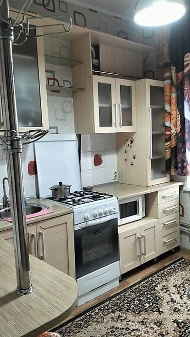 аламединский рынок квартиры: 2 комнаты, 48 м², Аламедин-1 мкр 105 серия, 5 этаж — 3