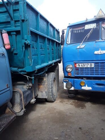 диск на фуру цена: Самосвал МАЗ (советской серии), синего цвета, с поднимающимся задним — 3