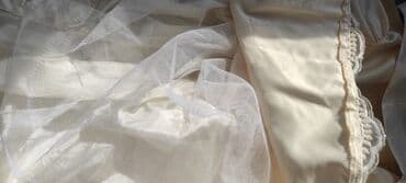 купить куклу фарфоровую: Детское платье, цвет - Белый, Б/у — 8