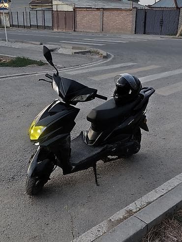 Продаю стильный скутер M8 125cc (СПОРТ КАРБЮРАТОР) в чёрном цвете 🖤